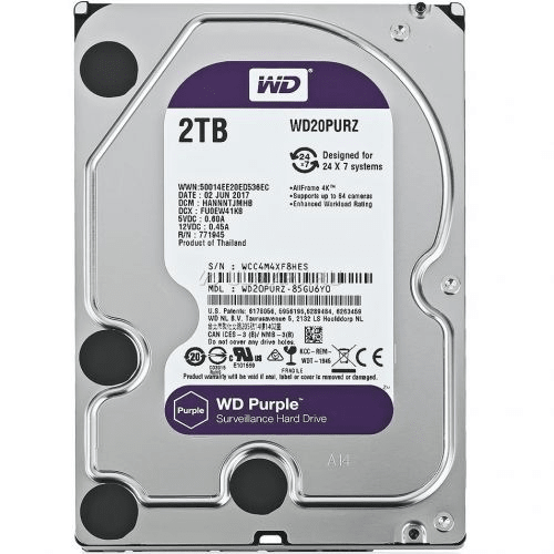 WD Blue 2TB 3.5 SATA 64MB Hard Drive-HDD-WD-2TB