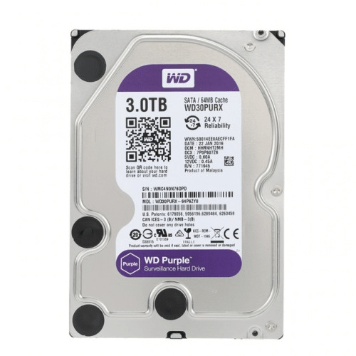 WD Blue 3TB 3.5 SATA 64MB Hard Drive-HDD-WD-3TB