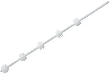 Nemtek Fence Pole  - 5Line Round White-TG-EF12