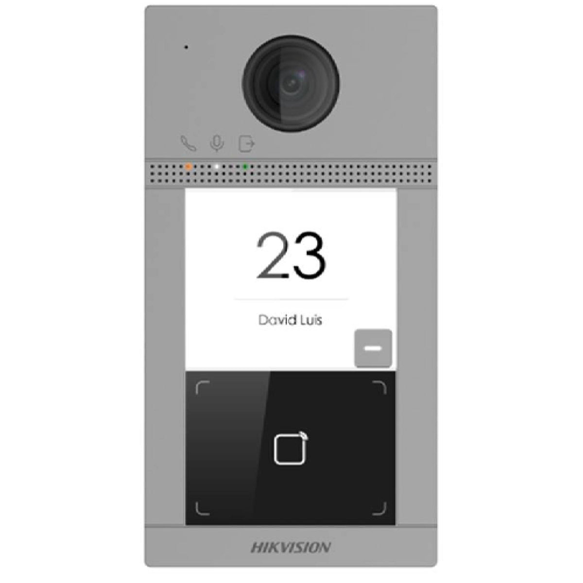 2 Buttons Metal Villa Door Station-DS-KV8213-WME1(C)/Flush