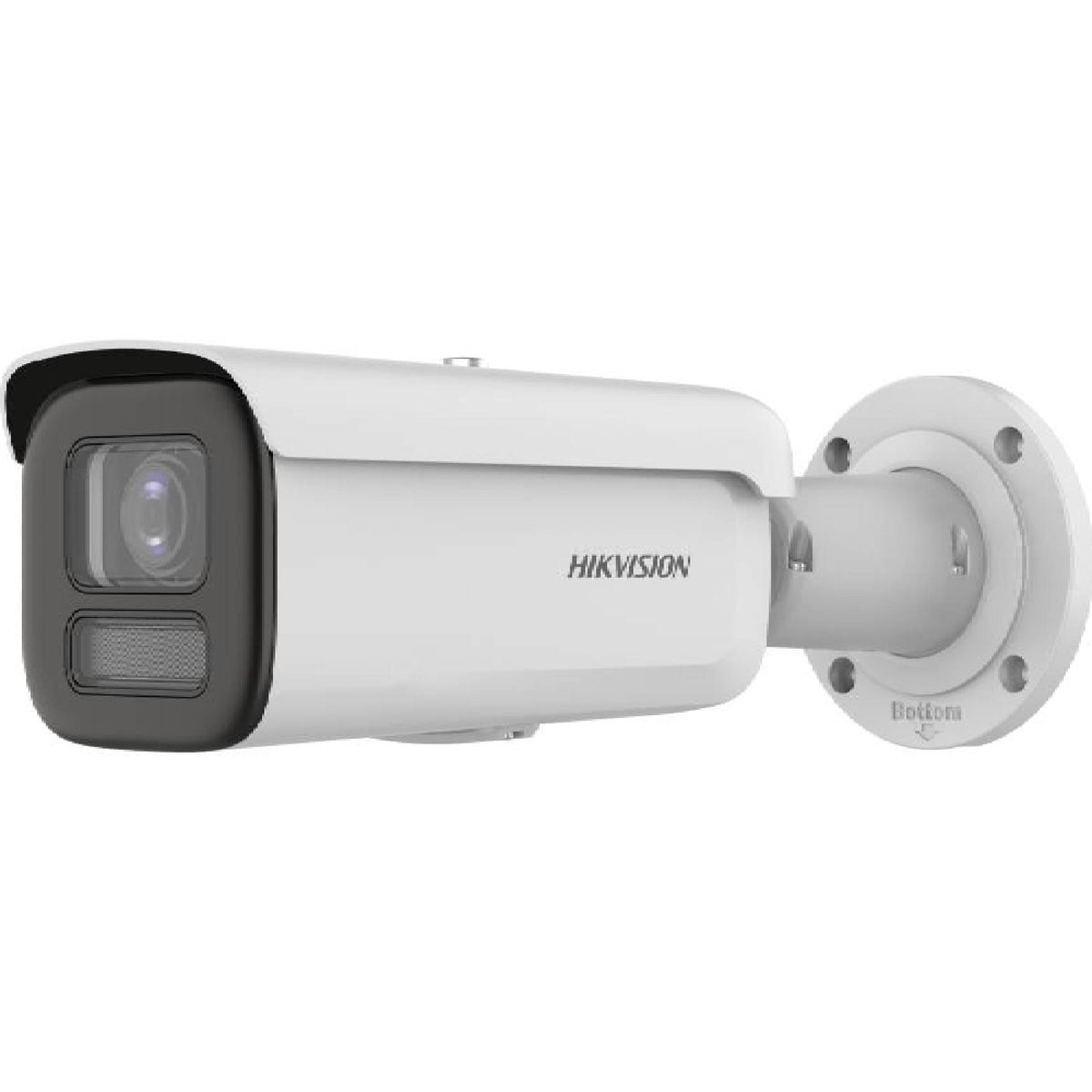 4 MP Smart Hybrid Light with ColorVu Motorized Varifocal Bullet Network Camera-DS-2CD2647G2HT-LIZS(2.8-12)/eF/O-STD/BLK