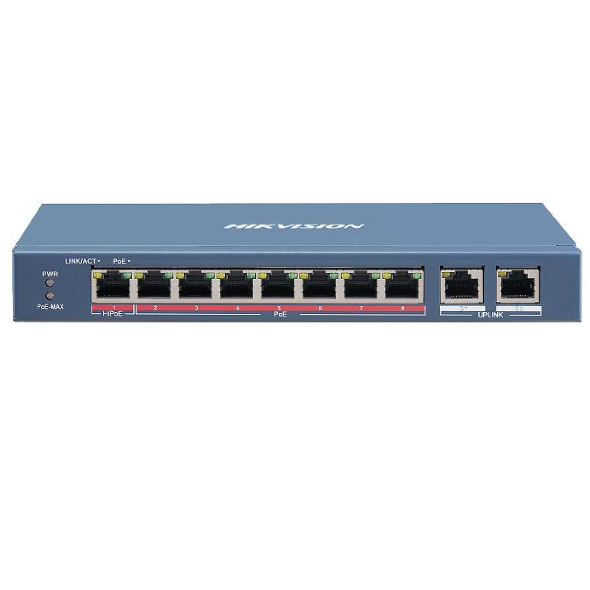 8 Port Fast Ethernet Unmanaged POE Switch-DS-3E0310HP-E