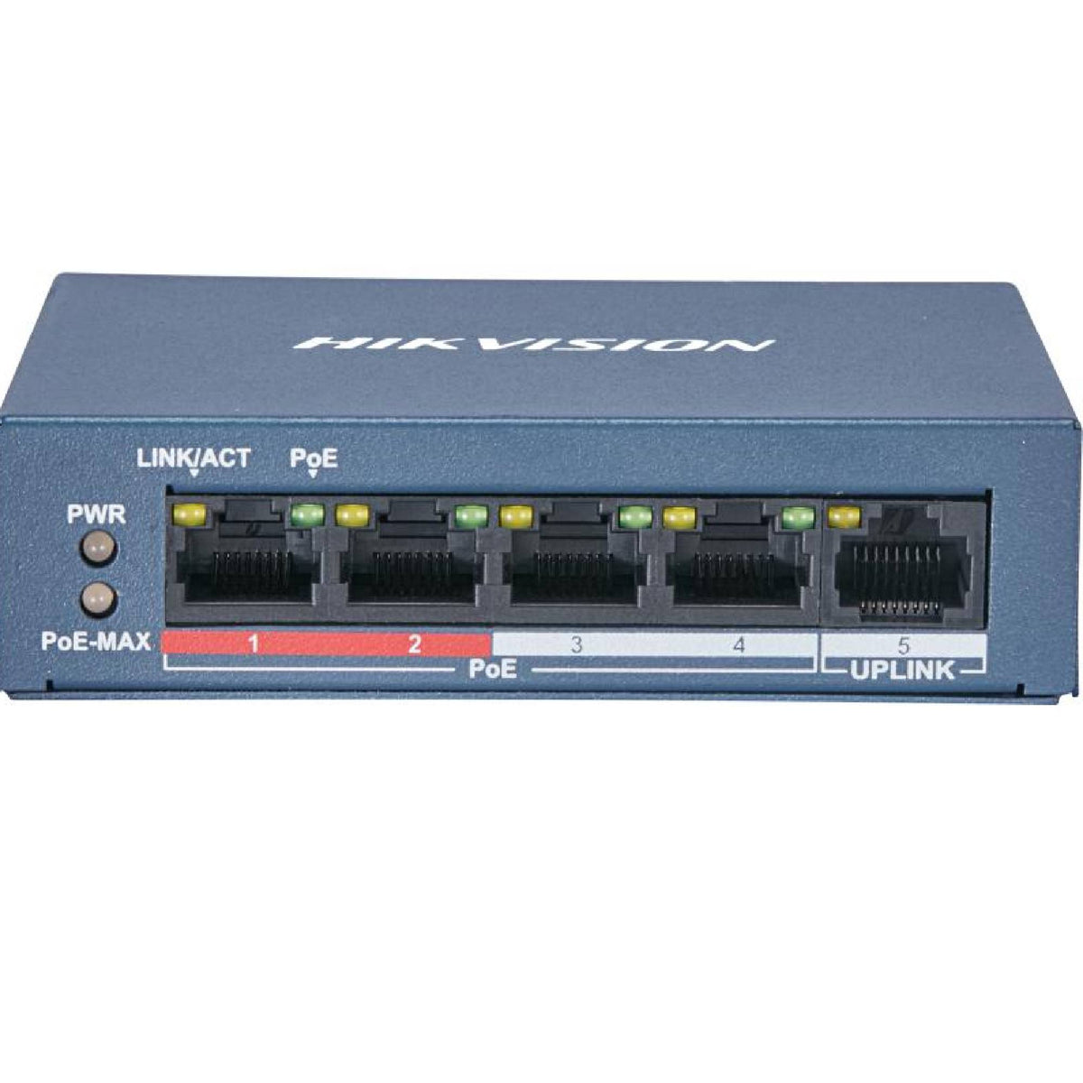 4 Port Fast Ethernet Unmanaged POE Switch-DS-3E0105P-E(B)