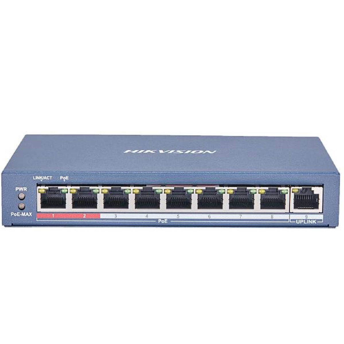 8 Port Fast Ethernet Unmanaged POE Switch-DS-3E0109P-E(C)