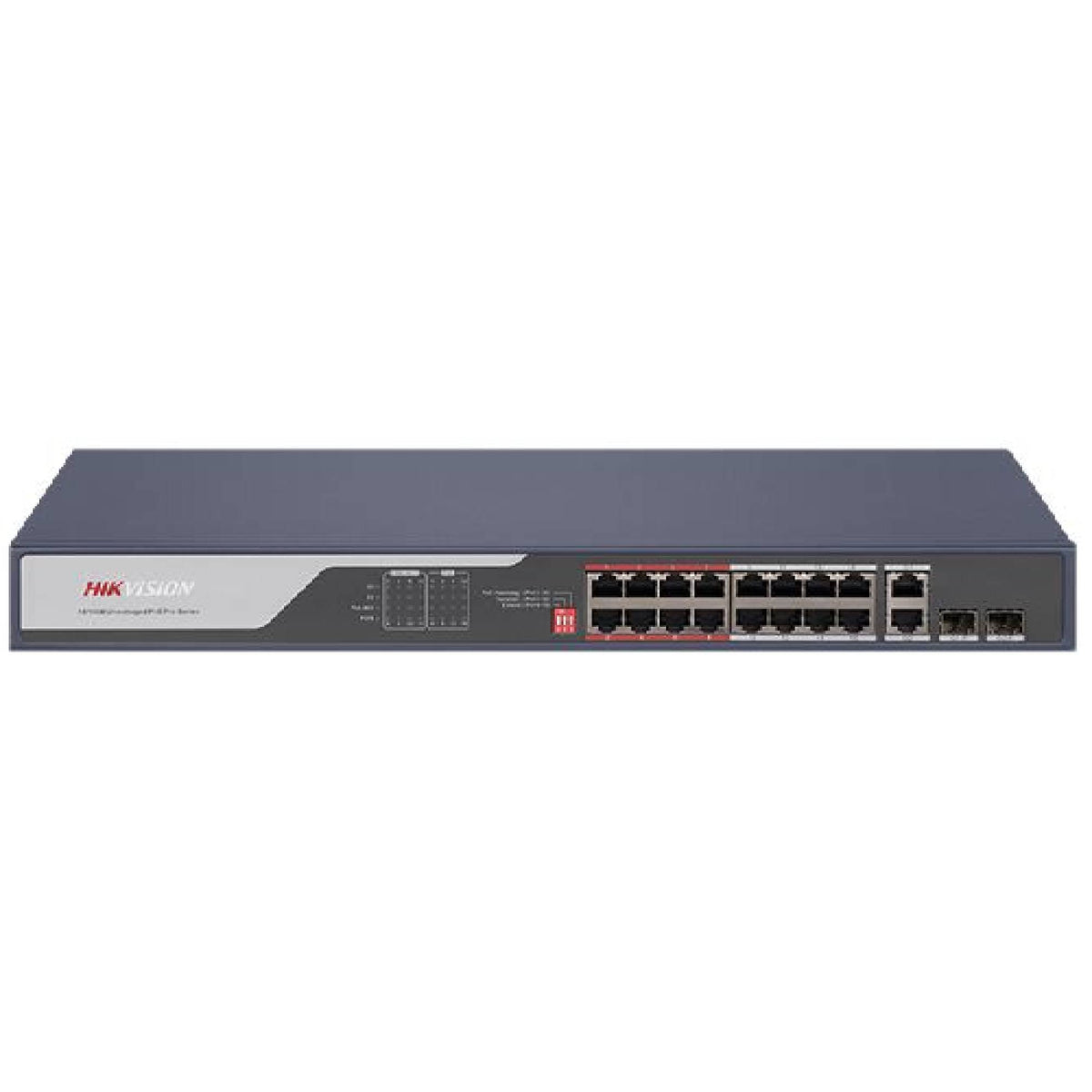 16 Port Fast Ethernet Unmanaged POE Switch-DS-3E0318P-E(C)