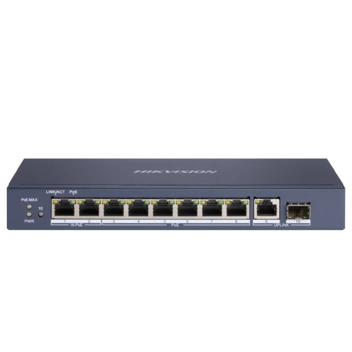 8 Port Gigabit Unmanaged POE Switch-DS-3E0510HP-E