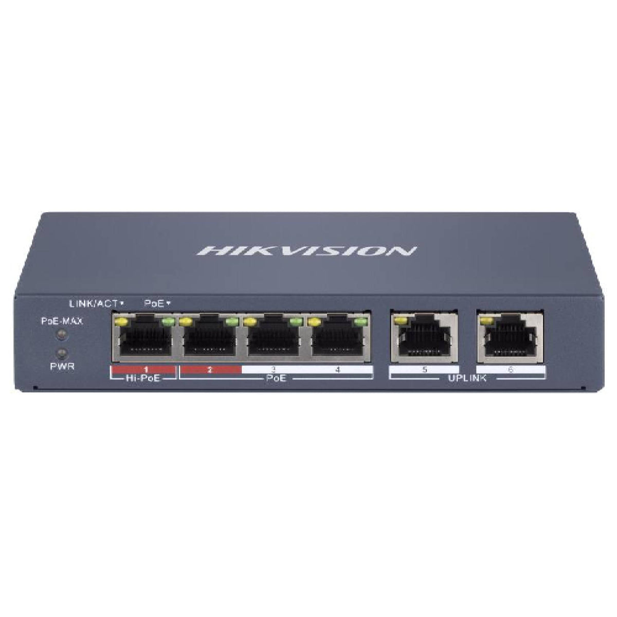 4 Port Fast Ethernet Smart POE Switch-DS-3E1106HP-EI