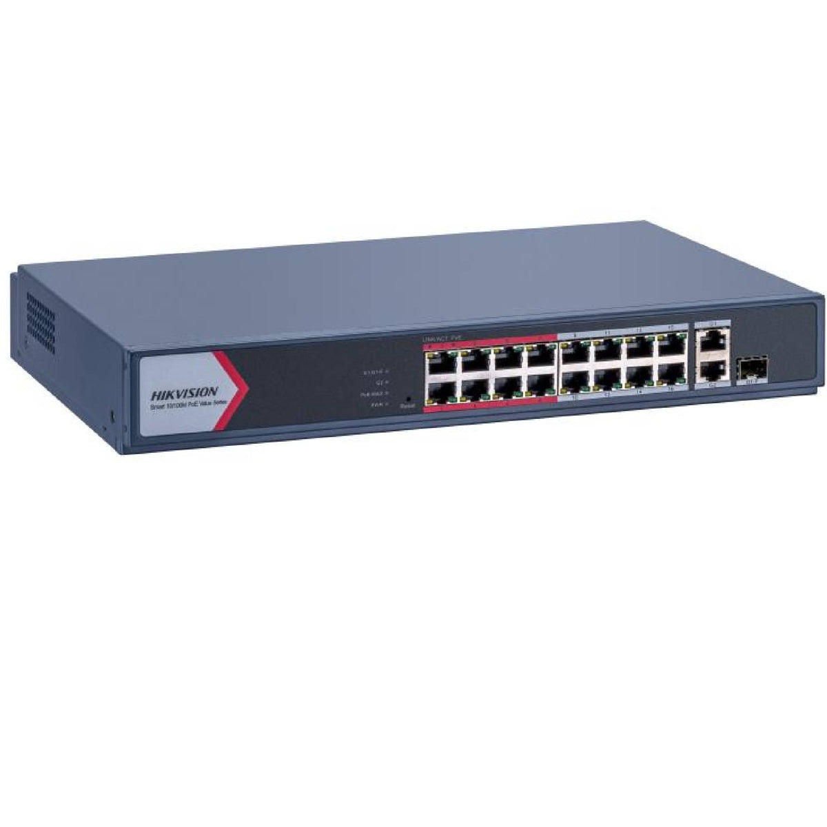 16 Port Fast Ethernet Smart POE Switch-DS-3E1318P-EI