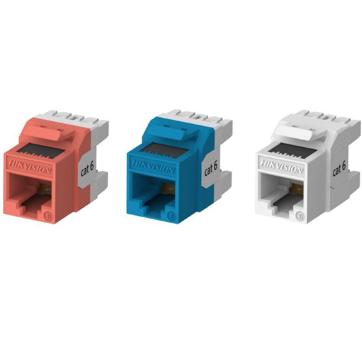 Cat6 Unsheilded 180° Punch Down Keystone Jack-DS-1CK6U180T(O-STD) Blue 50PCS
