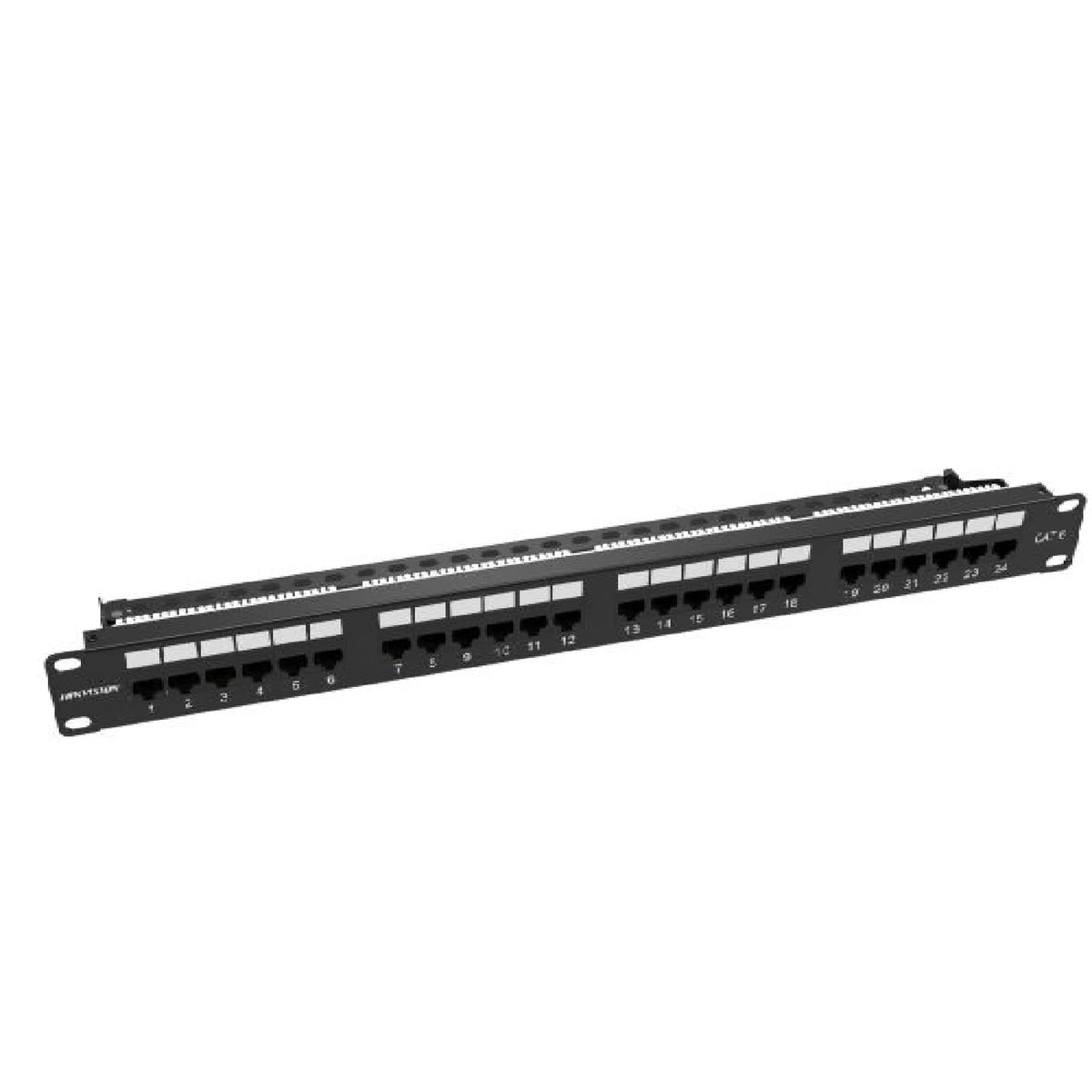 Cat6 Unsheilded 24-port Patch Panel, 1U-DS-1CP6U24-1U