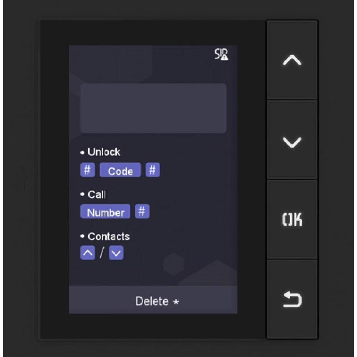 KD8 Series Pro Modular Door Station-DS-KD-DIS