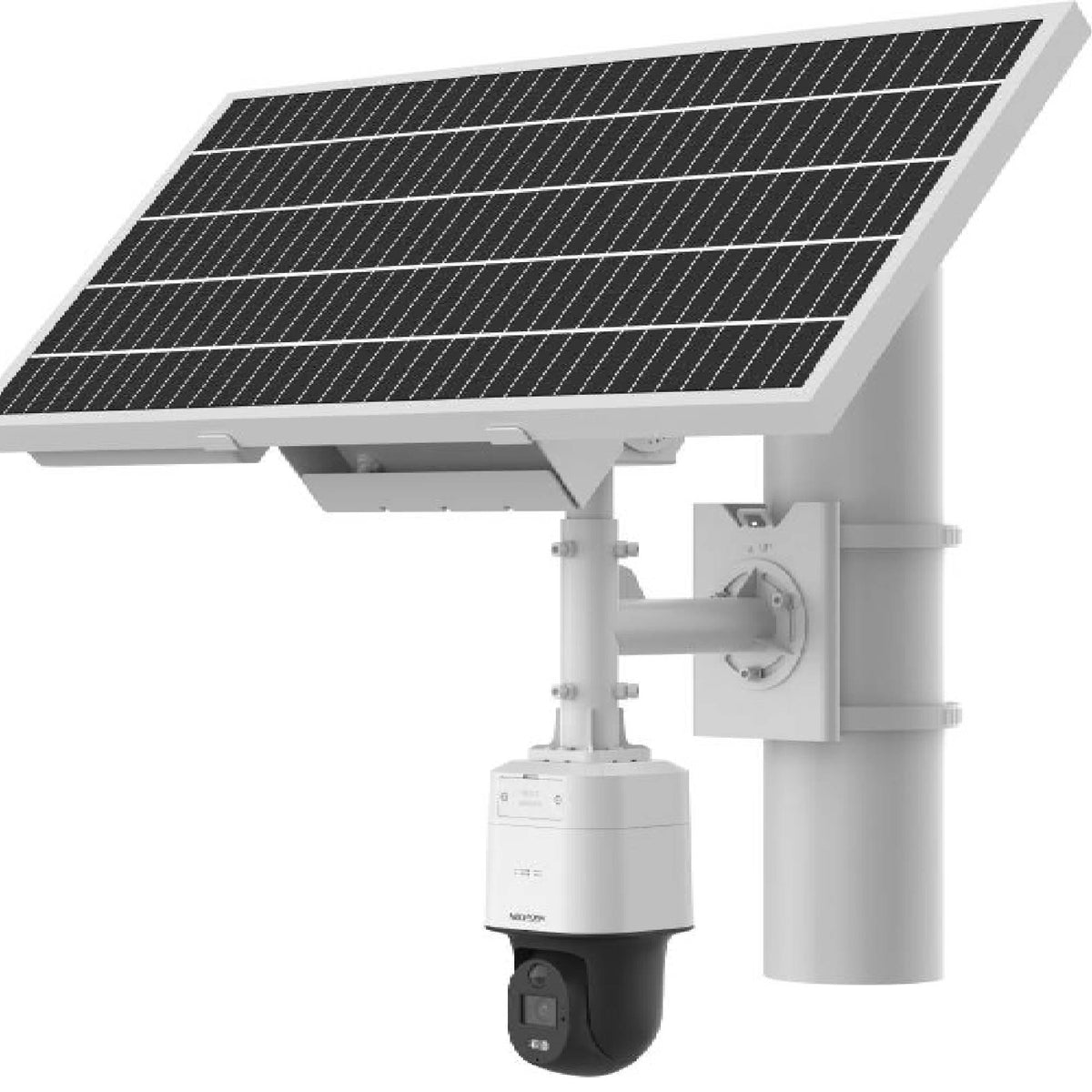 4MP ColorVu Solar-powered Security PT Camera Setup-DS-2XS3Q47G1-LDWH/C18S40(4mm)(O-STD)