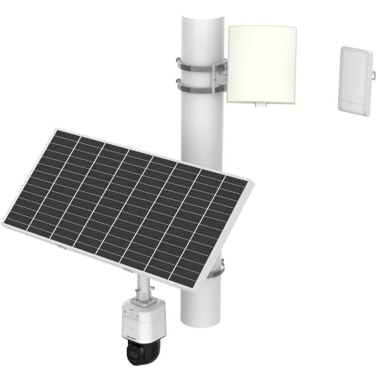 4MP ColorVu Solar-powered Security PT Camera Setup-DS-2XS3Q47G1-LDWH/C18S40(2.8mm)(O-STD)