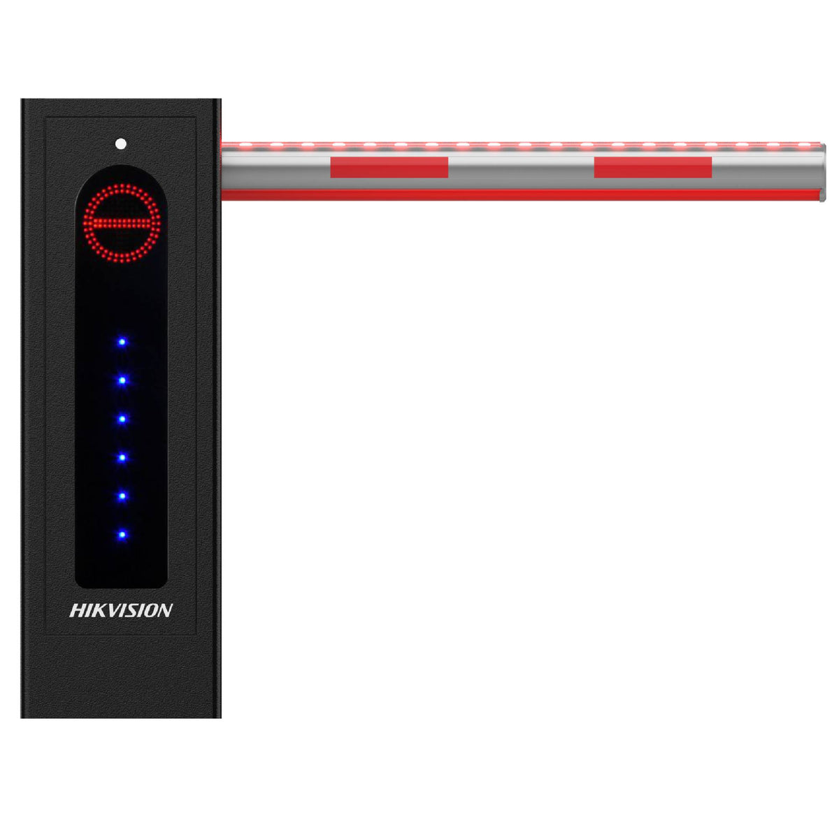 30 Series Straight Pole Barrier Gate With LED Light Bar and Body Indicators-DS-TMG300-DL/A/B(4m light)