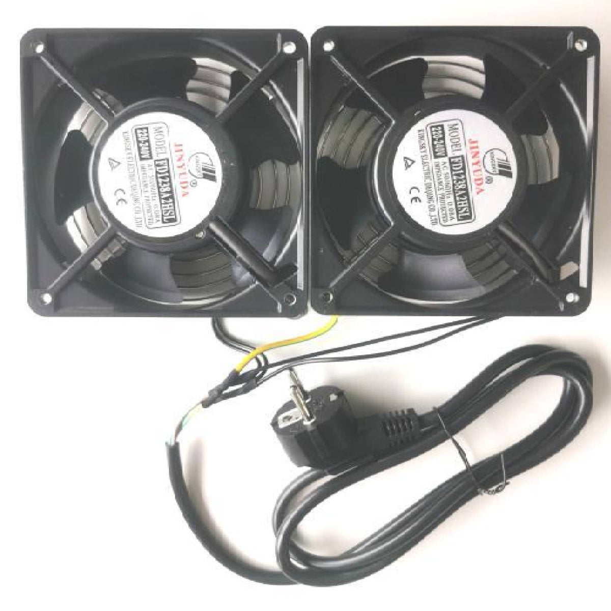 Two-unit cabinet fan, European standard plug-FD1238A2(O-STD)/Overseas