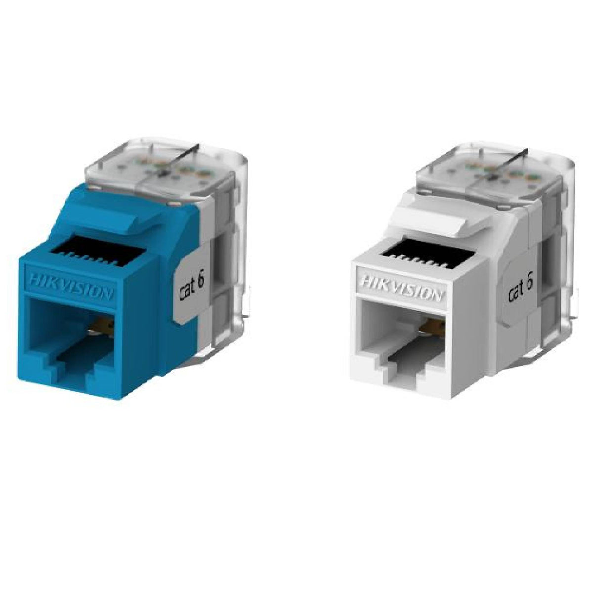 Cat6 Unsheilded 180° Toolless Keystone Jack-DS-1CK6U180N(O-STD) White 50PCS