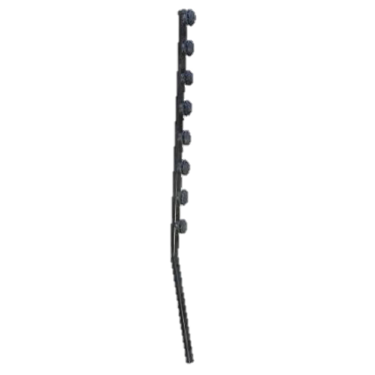 Nemtek Fence Pole - 8Line Square Tube Golf Black-TG-EF11-10