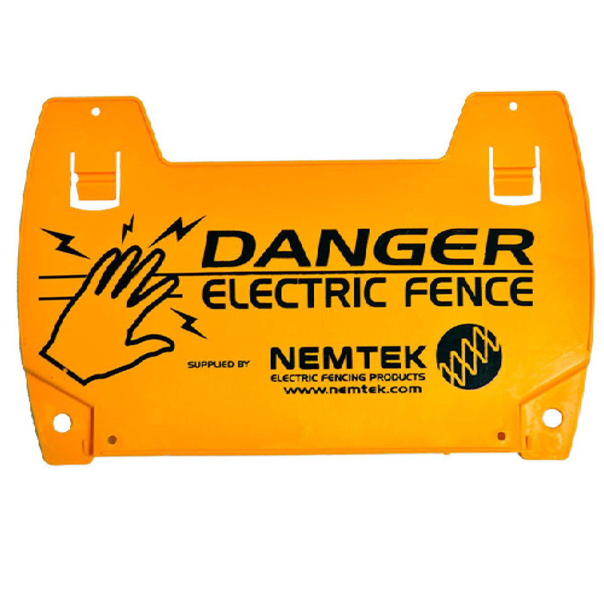 Nemtek Fence Accessories Warning Sign - Electric Fence Large