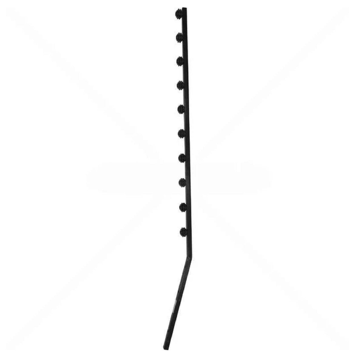 Nemtek Fence Pole - 10Line Square Tube Angled Black-TG-EF11-14