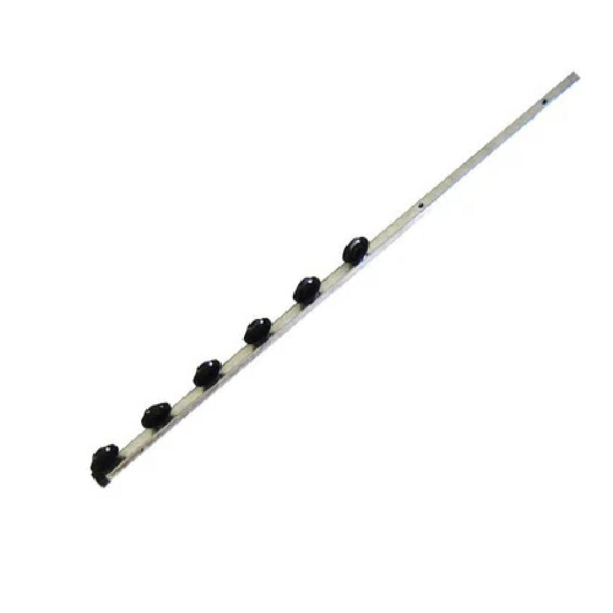 Nemtek Fence Pole  - 6Line Flat Bar Galvanised Angled  BB-TG-EF13-3