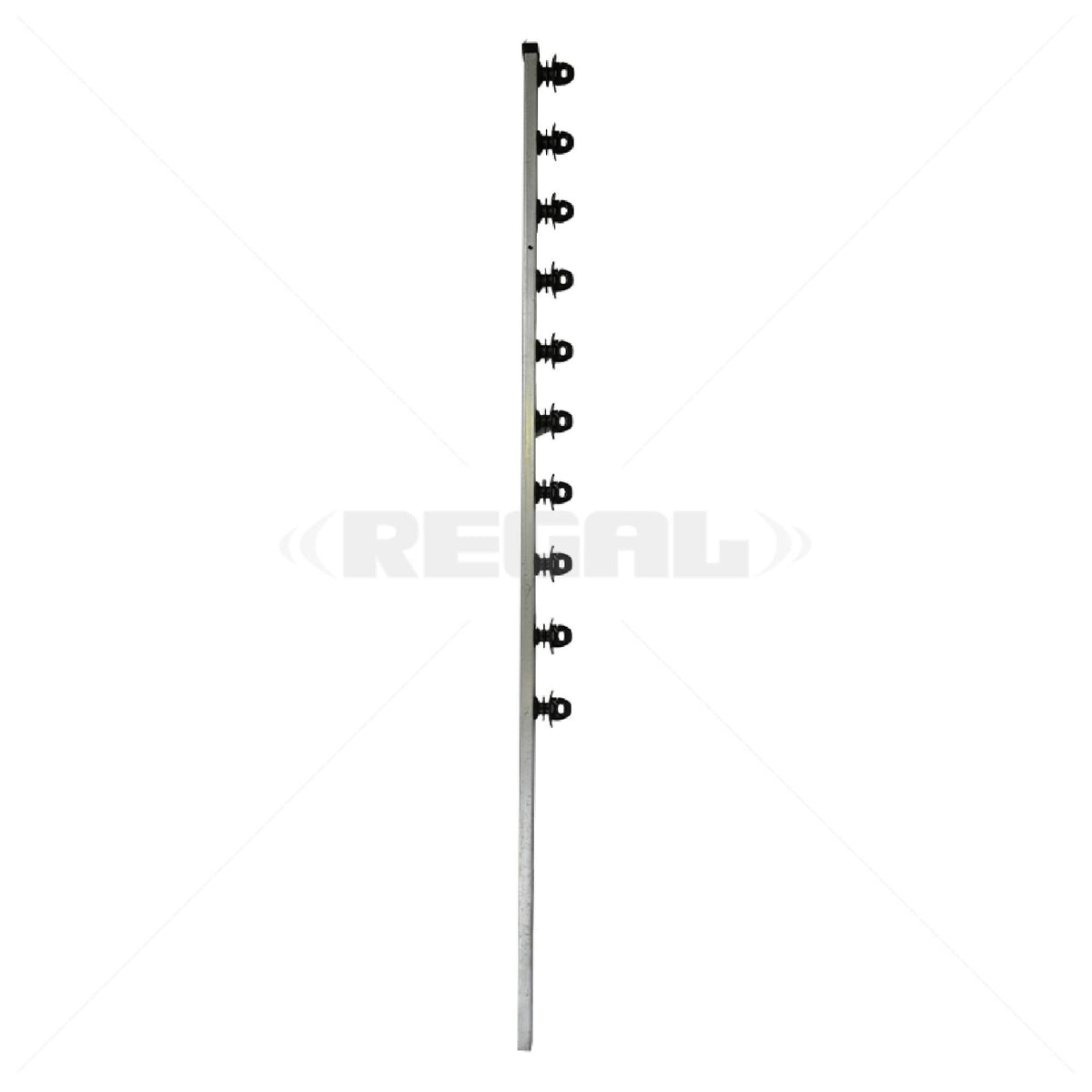 Nemtek Fence Pole  - 10Line Square Tube Jurassic  Galvanised Angled BB-TG-EF130