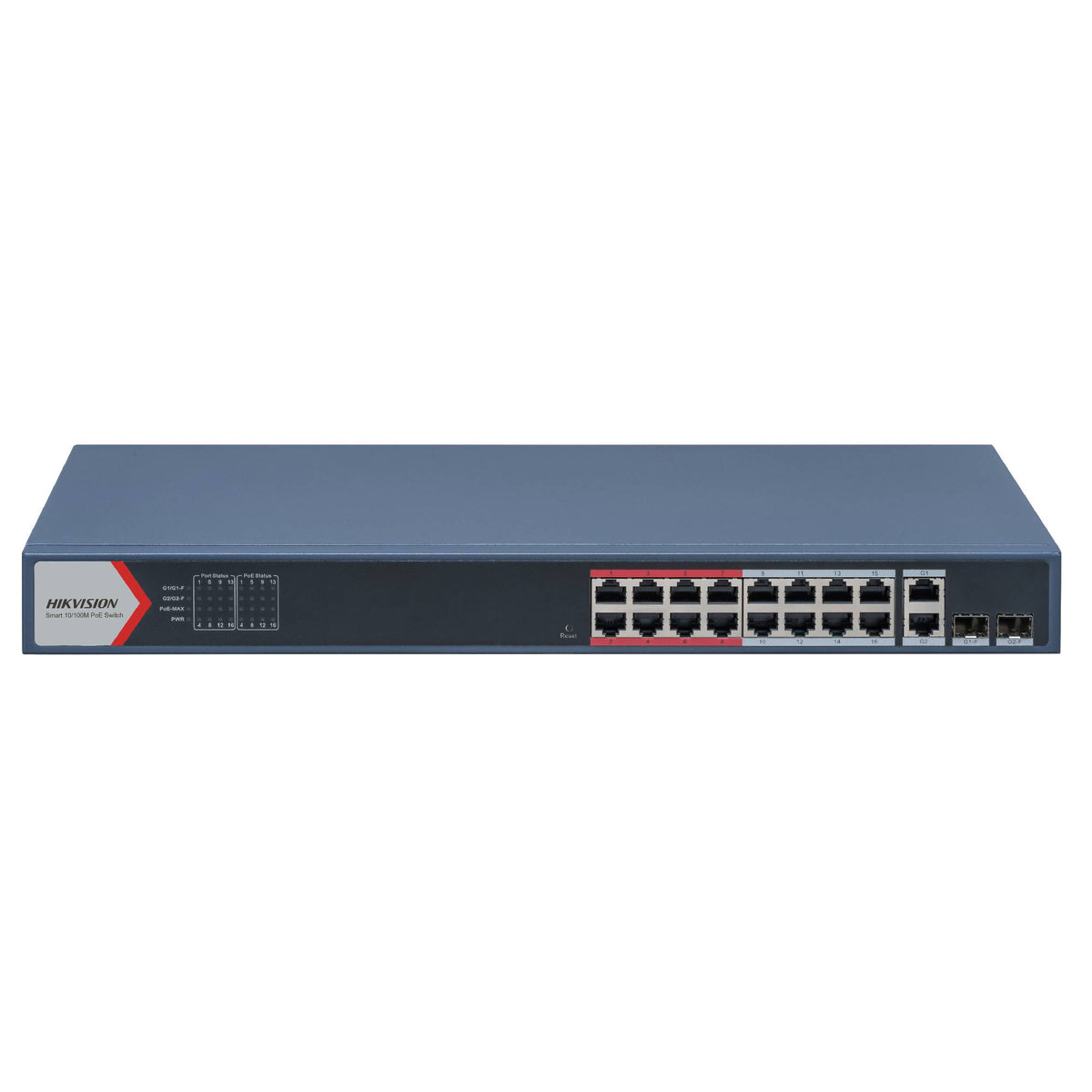 16 Port Fast Ethernet Smart POE Switch-DS-3E1318P-EI_C