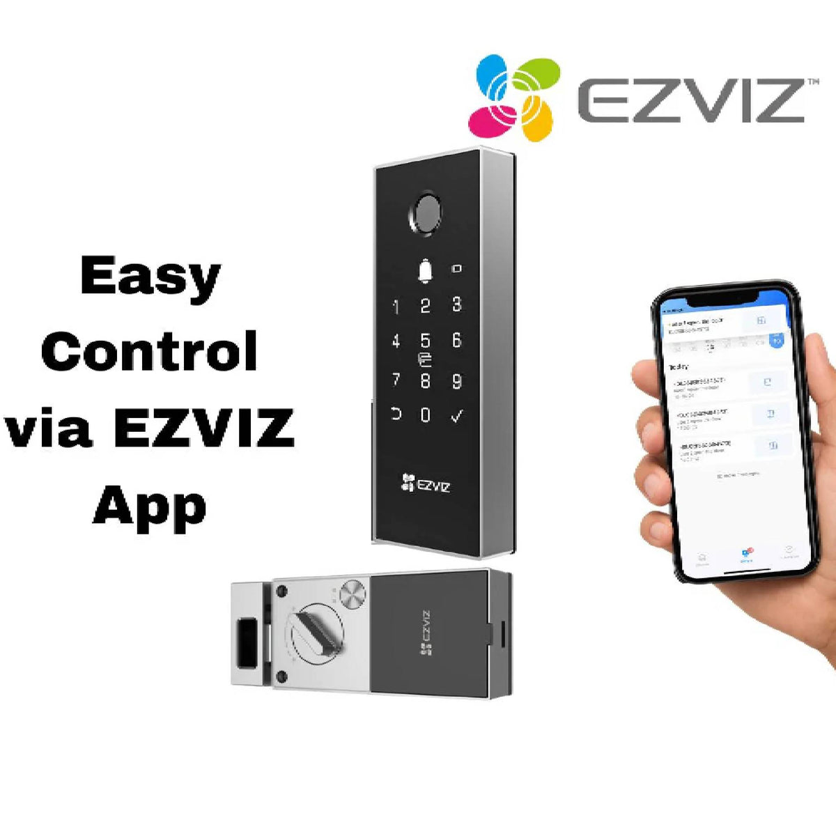 EZVIZ DL03 PRO SMART EDGE LOCK-CS-DL03 (WBCP)